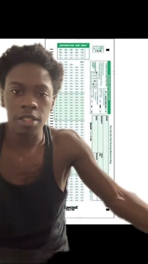 Scantron was the 😈 work