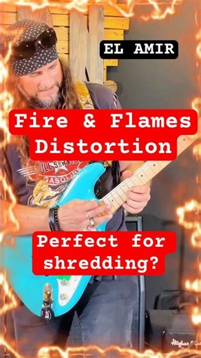 FIRE & FLAMES - Best Distortion Pedal Sound For Shredders? El Amir 🔥🔥🔥