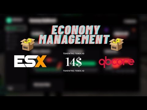 FiveM Economy Management Dashboard