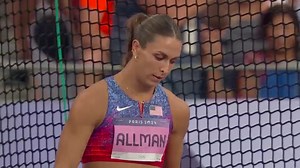 HIGHLIGHT: Valarie Allman wins back-to-back Olympic discus gold medals