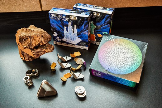 These 3D Brain Teaser Puzzles Require Logic and Geometry for Exciting Spatial Problem Solving