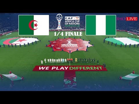 ALGÉRIE vs NIGERIA - 1/4 DE FINALE | Coupe d'Afrique des Nations CAF 2025 | Match complet PES 21