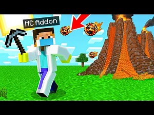Natural Disasters Vs Speedrunner In Minecraft | Mcaddon