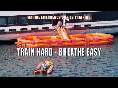 Train Hard Breathe Easy - meeting periodic requirements for training in Marine Emergency Duties 4K