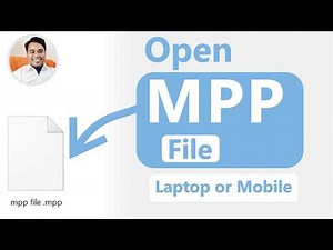 How To Open MPP File | Computer | Laptop | Mobile