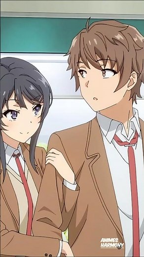 Ils se tiennent la MAIN pour la PREMIÈRE FOIS 🥰 | Bunny Girl Senpai | #anime #animeedit #shorts