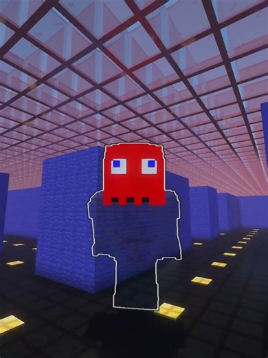 PACMAN in MINECRAFT ep 4#minecraft #minecraft memes #minecraftshorts #fypシ゚viral🖤tiktok #fyp #pacman