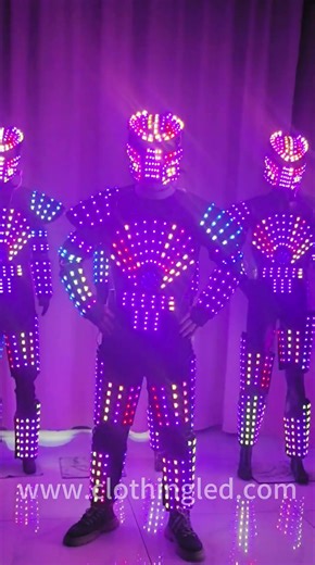 LED light-up dance costume