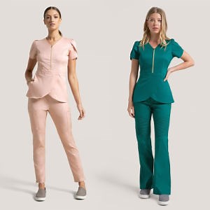 [Hot Item] Short Sleeve Women′ S Jogger Medical Nurse Uniform Medical Scrub Fashion Scrubs Uniforms