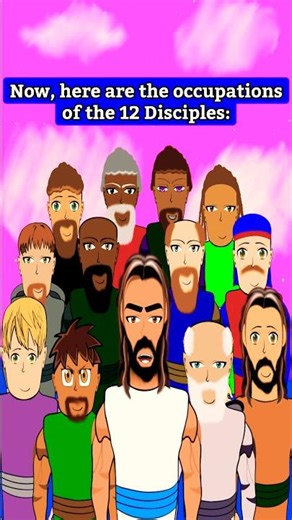 The 12 Disciples' INTERESTING Occupations 🧐 #shorts #interestingfacts #facts