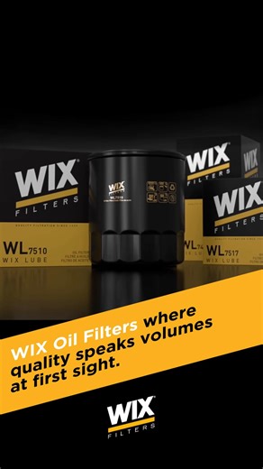 WIX Oil Filters where quality speaks volumes at first sight. 🚗 #WIXFilters #QualityProducts #QualityFilters #AutomotiveFilters | WIX Filters Southern Africa