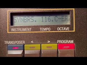 Organ demo 12/15: Wersi Prisma DX-5