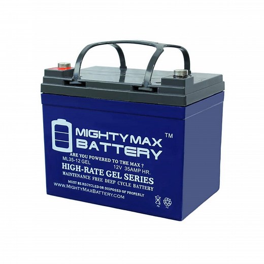Reviews for MIGHTY MAX BATTERY 12-Volt 35 Ah Rechargeable GEL Sealed Lead Acid (SLA) Battery | Pg 1 - The Home Depot