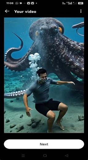 Dangerous octapus 🐙🦈 #entertainment #viralshorts