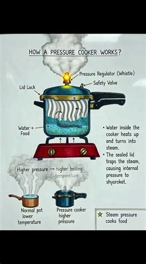 How pressure cooker works?