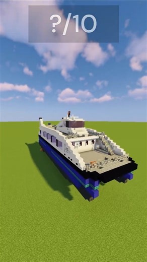 NYC FERRY in Minecraft #short #tutorialminecraft #minecraft #minecraftrealistic