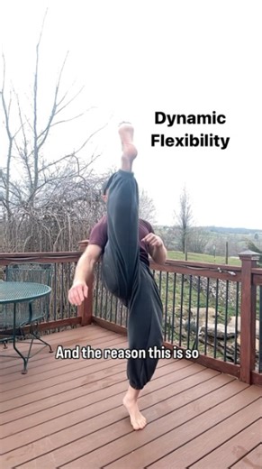 Dynamic Flexibility Training Improve Mobility, Strength & Control