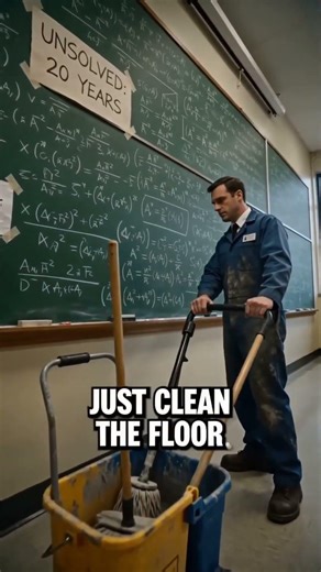 The Janitor Solved the Equation "Unsolvable" for 20 Years 🤯 #Shorts