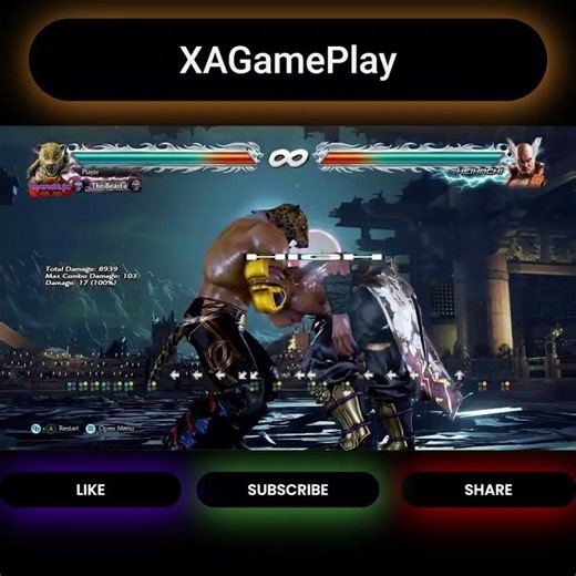 Tekken 7 Advanced King Combos 💪 17 Hit String + Chain Throws Tutorial