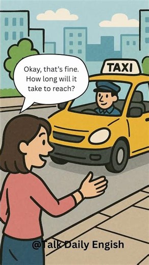 Taxi Driver Conversation for Beginners #english #englishlanguagelearning #easyenglisheveryday