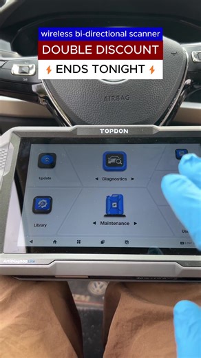 Wireless bidirectional scanner, don’t miss it !! #mechanic #cartool #obdscanner #bidirectional #obd