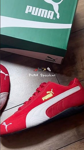 Unboxing my first PUMA Speedcat 🏎️👟 #puma #speedcat #unboxing