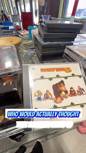 Vintage Donkey Kong 🎮🤯💰 #nintendo #donkeykong #videogames #vintagevideogames #fyp #thrift #thriftstorefinds #reseller #ebayseller | Surfs Up Finds