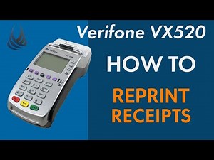 How to: VX 520 - Reprint Receipts