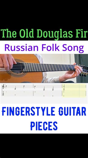 The Old Douglas Fir | Fingerstyle Guitar + TABS / Sheet Music
