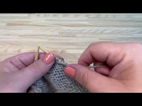 Wrap and Turn Purlwise