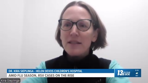 West MI children's hospital sees RSV hospitalizations quadruple amid flu season surge