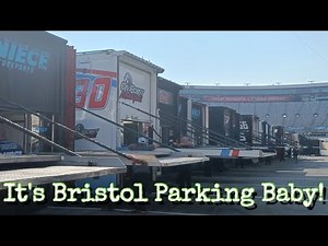 NASCAR Craftsman Truck Series Haulers Park and Exit the Challenging Bristol Motor Speedway