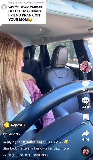 Pranking Mom and Grandma in the Car - Funny Family Video