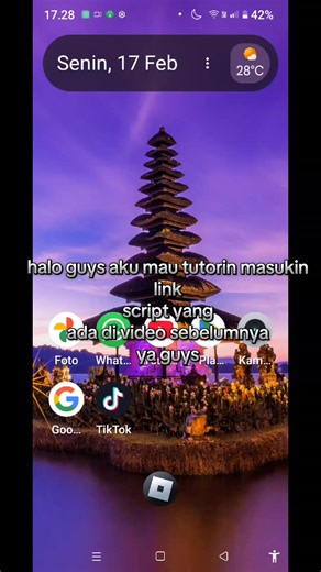Tutorial Pasang Link Script Mudah di Roblox