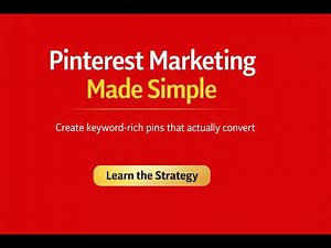 Pinterest Marketing Made Simple A Beginner Friendly Strategy That Actually Converts