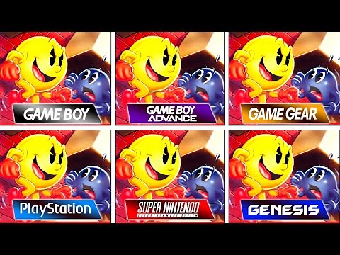 Pac-Attack (1993) GB vs GBA vs Game Gear vs PS1 vs SNES vs Sega Genesis (Which One is Better?)