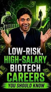 Low Risk, High Salary Biotech Careers You Should Know You
