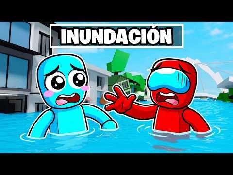 WE SURVIVED the Brookhaven FLOOD with AWITA in Roblox!