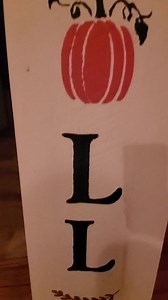 Hello Fall Vertical Porch Sign - Etsy