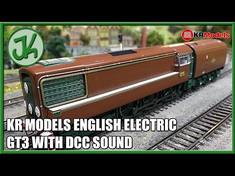 KR Models English Electric GT3 with DCC Sound - Unboxing and Review