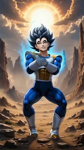 Vegeta - shake it to the max dance trend #shorts #dance #anime #ai #usa