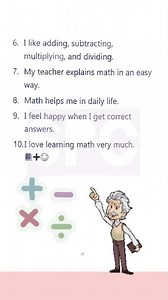 10 Lines on My Favourite Subject Math | Easy English Lines for students | Sangeeta’s PRT Classroom