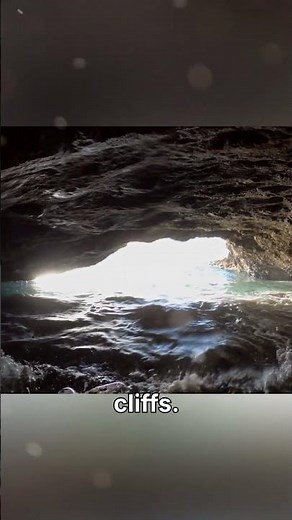 Boca do Inferno: Atlantic Waves Vanishing into Rock 🌊🇵🇹 #shorts #Portugal #Geology