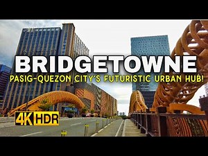 [4K HDR] Bridgetowne Estate Walking Tour 2025 | Pasig–Quezon City’s Newest Rising Township 🇵🇭