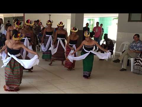 DANÇA TRADICIONAL DE TIMOR LESTE 2016 ( KAKEHE).