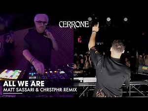 Cerrone - All We Are (Matt Sassari, CHRSTPHR Remix) [Official Visualiser]