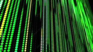 Beautiful background from circles. the circles are moving in line. In three different colors. Bright flowing circles. Bright and moving 4K SEAMLESS LOOP.