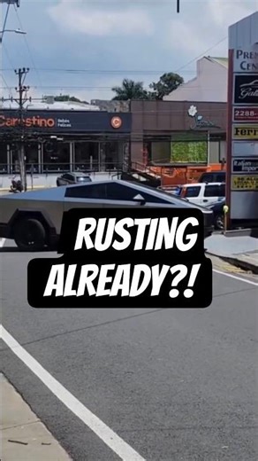 Cybertruck vs Winter: The $100K Mistake ❄💀 #cybertruck #tesla #rust #engineering #winter #elonmusk