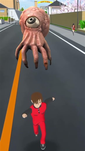 Yuta run away 😭👿 #sakuraschoolsimulator #shortvideo #viral #carton #gaming #sakura