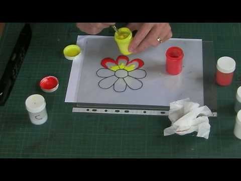 How to make your own Peelable Glass Paint.